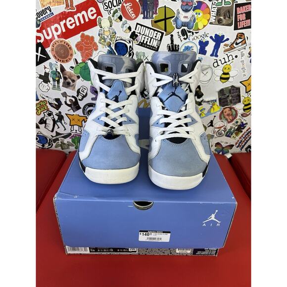 Size 11.5 - Jordan 6 Retro Mid UNC Home 100% Authentic main image 4